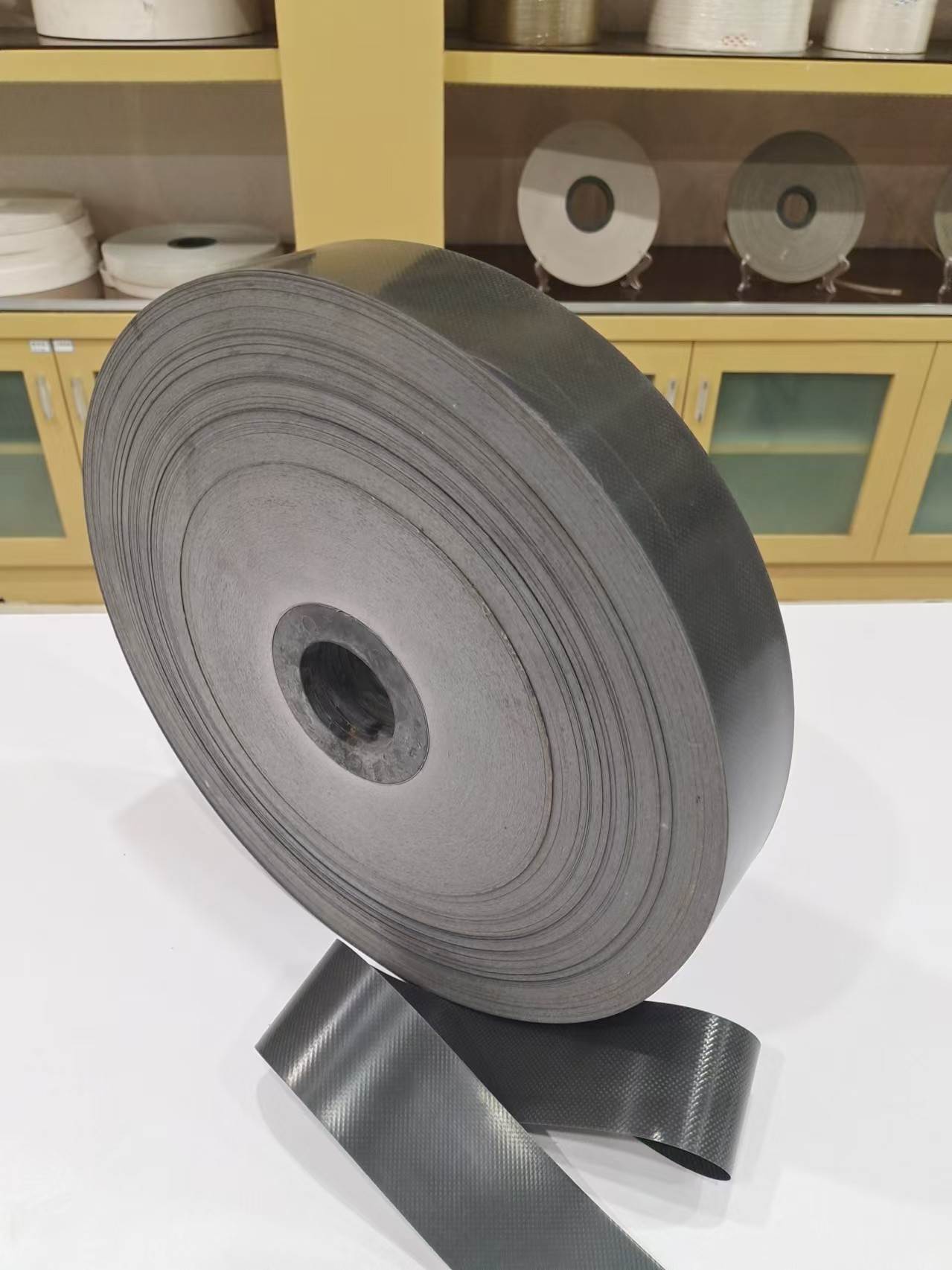 Black Color PPD Embossed Tape for Cable Wrapping And Insulation
