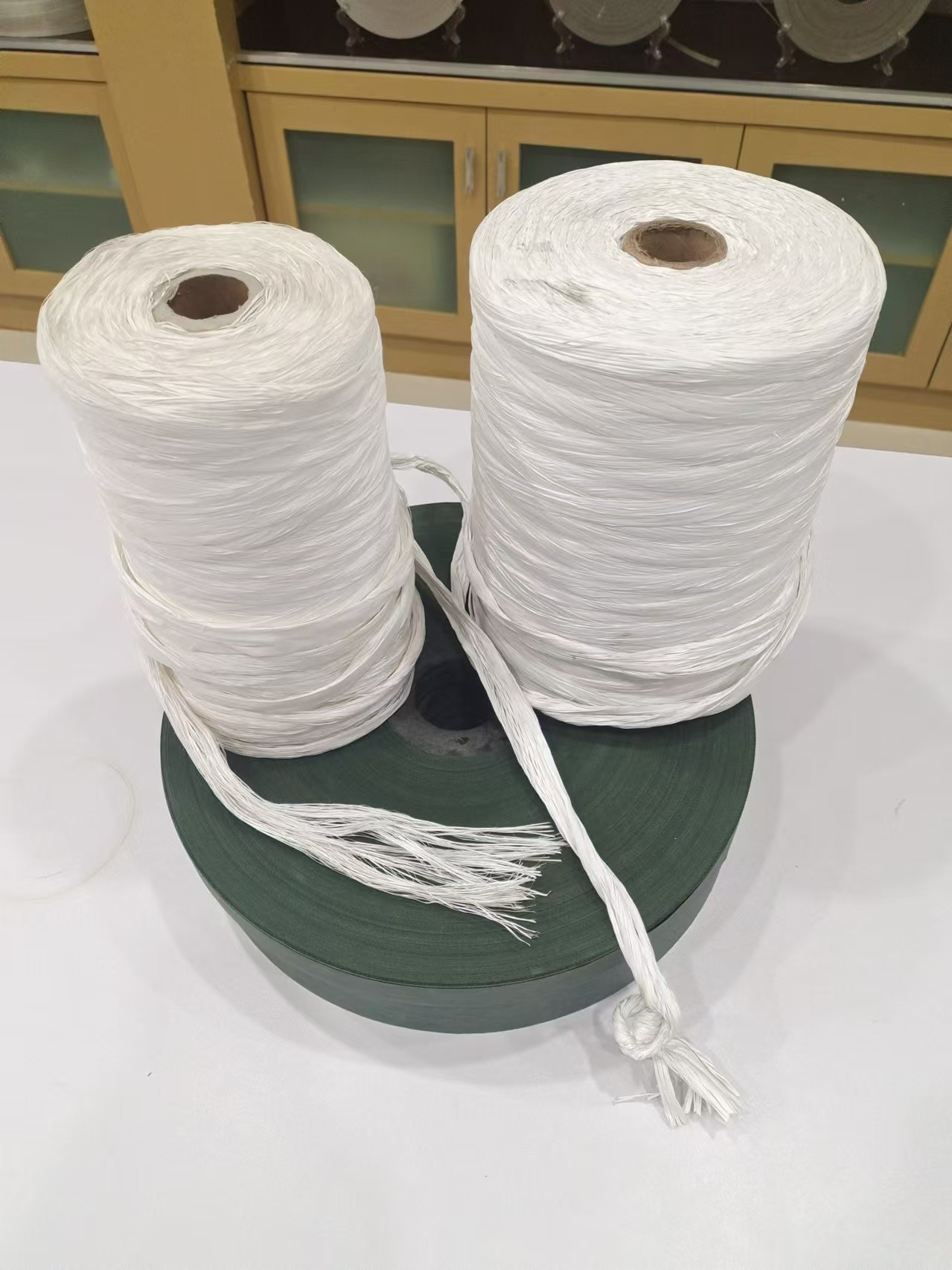Giller Roe White Color PP Filler Rope As Filling Material For Cables And Wires