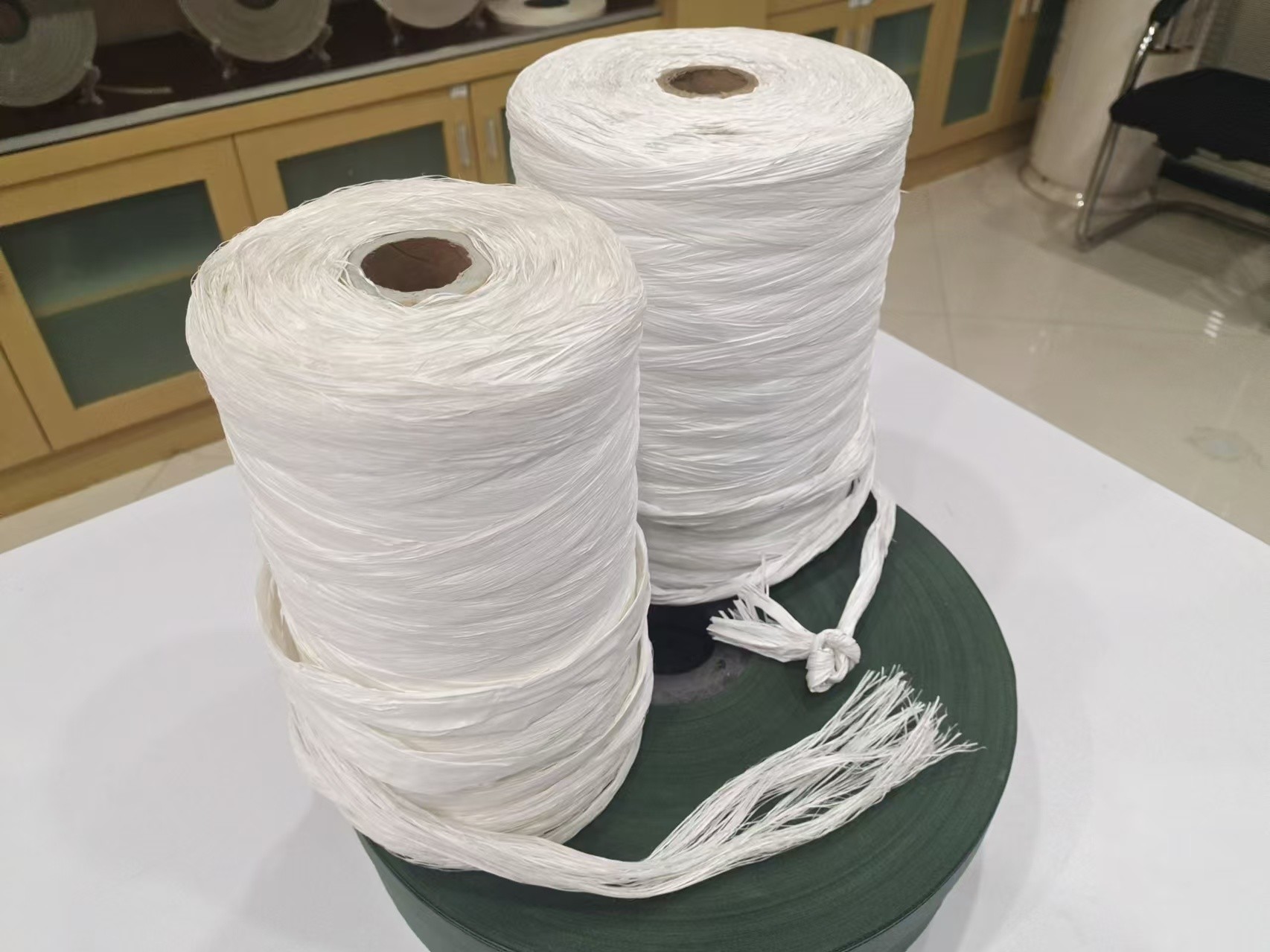 Giller Roe White Color PP Filler Rope As Filling Material For Cables And Wires