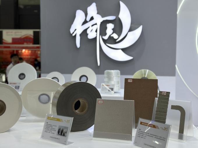 White Color PPD Embossed Tape High Tensile Strength For Armored Cables